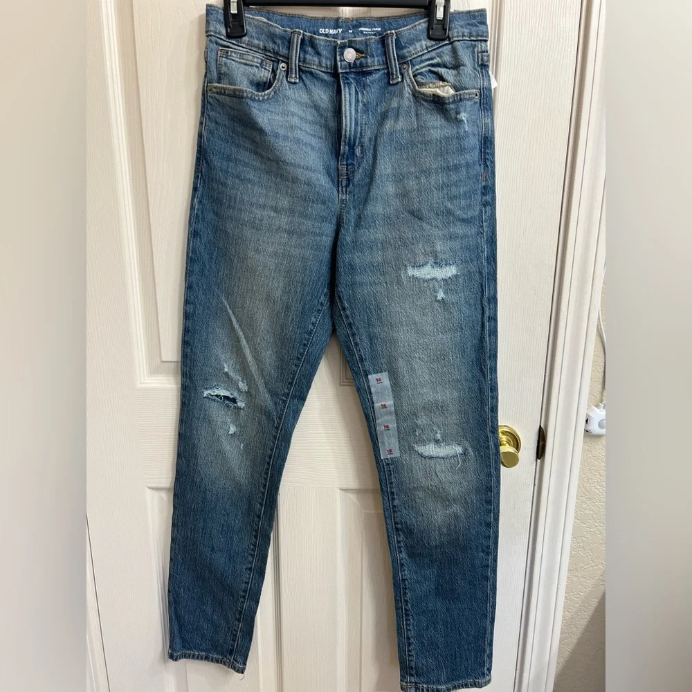 Old Navy Kids Blue Distressed Jeans